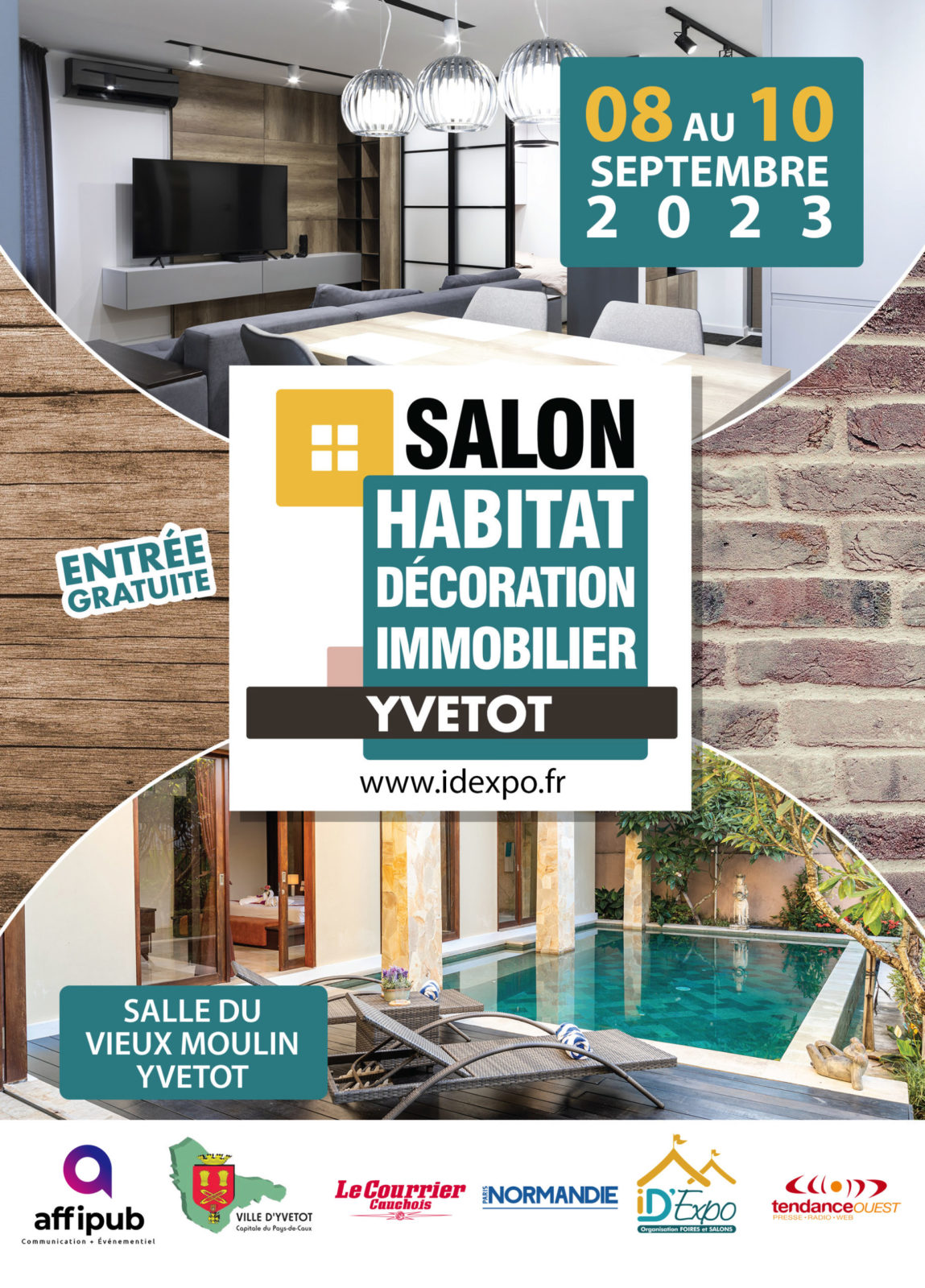 Lire la suite à propos de l’article Le Salon de l’Habitat d’Yvetot – du 08 au 10 septembre 2023